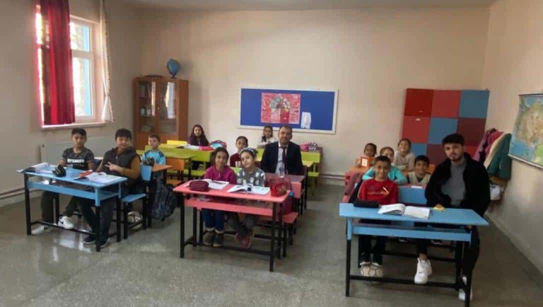 İlçe Milli Eğitim Müdürümüz Bilal AKÇAY Pınarbaşı Barbaros İlkokulunu Ziyaret Etti 