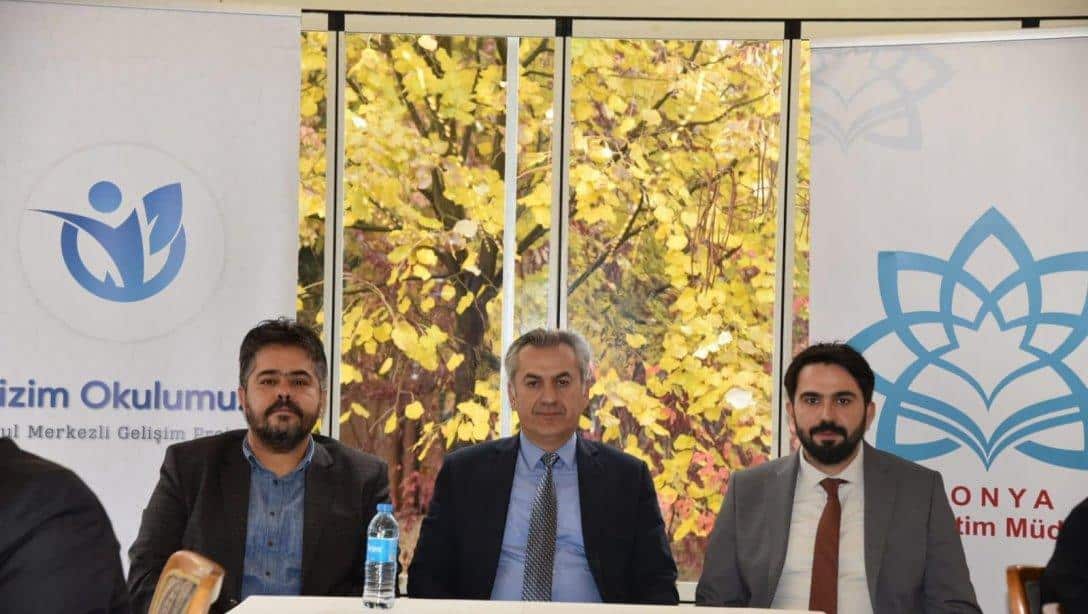 Konya İl Milli Eğitim Müdürü Sayın Murat Yiğit'in başkanlığında 31 ilçe Milli Eğitim Müdürlerinin Katılımı ile Toplantı Düzenlendi