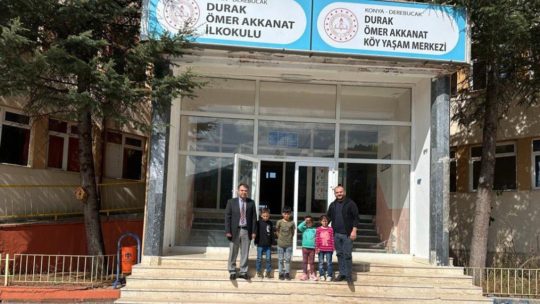 İlçe Milli Eğitim Müdürümüz Bilal AKÇAY Çamlık İlkokulu ve Durak Ömer Akkanat İlkokulunu Ziyaret Etti.